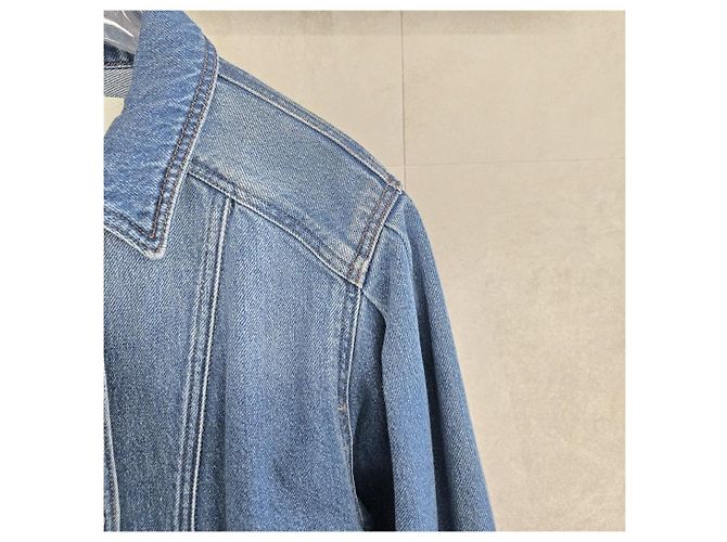 Isabel Marant Jeansjacke Blau - Ansicht 8