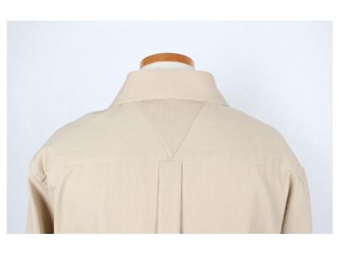 Bottega Veneta Camicia in cotone con taschino applicato Sand - vista 5