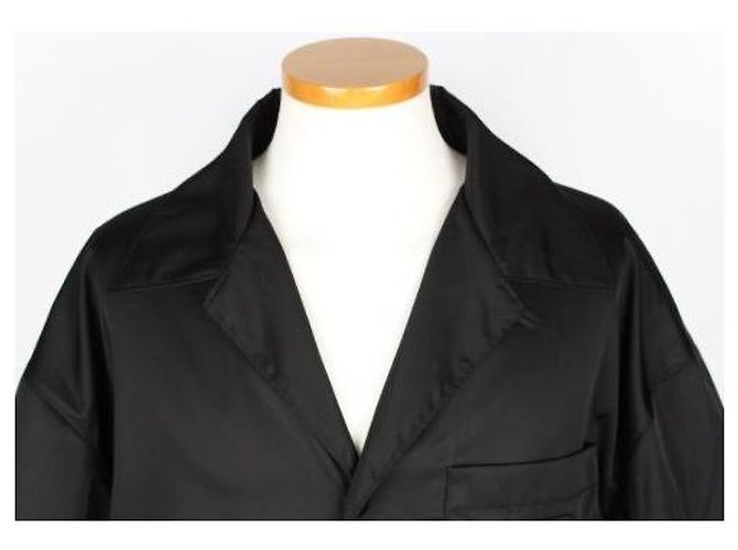 Prada Kurzarmhemd aus Nylon mit Triangle-Logo - Ansicht 5