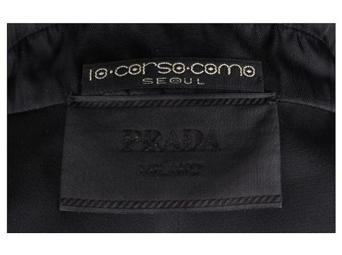 Prada Kurzarmhemd aus Nylon mit Triangle-Logo - Ansicht 7