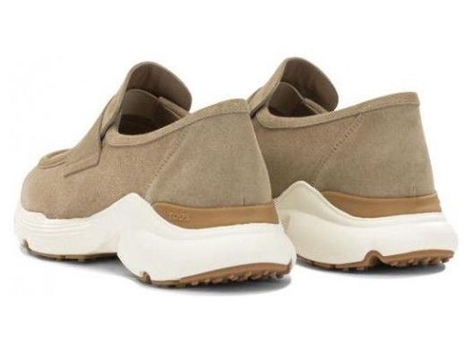 Mocassino Sporty Tod's in camoscio beige - vista 6