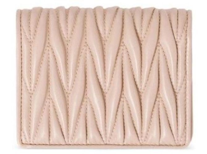 Miu Miu Nappa Leather Compact Wallet - view 5