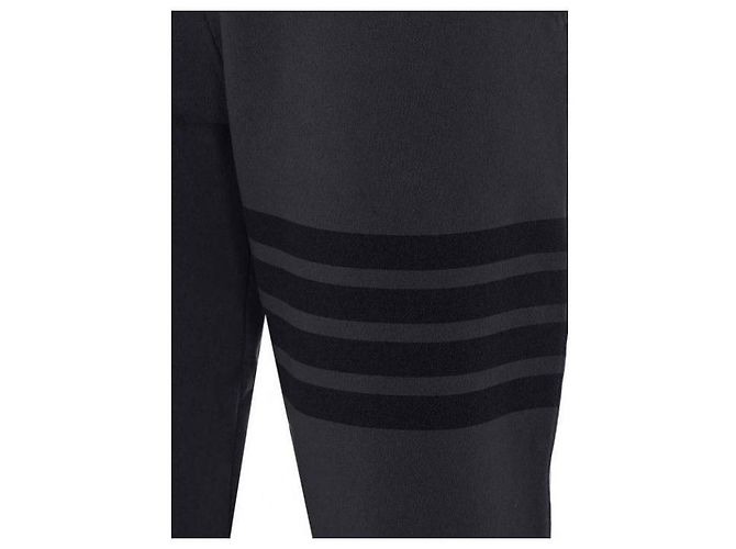 Thom Browne Pantalones de chándal tonales con barra teñidos en prenda - vista 6
