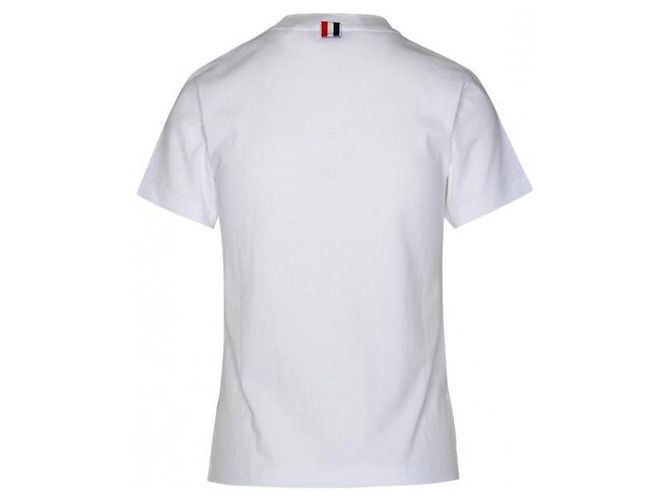 Thom Browne Relaxed T-Shirt mit Seitenschlitzen - Ansicht 6