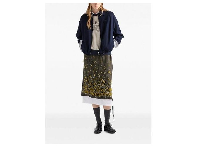 Prada Sweatshirt de gola redonda em algodão - vista 5