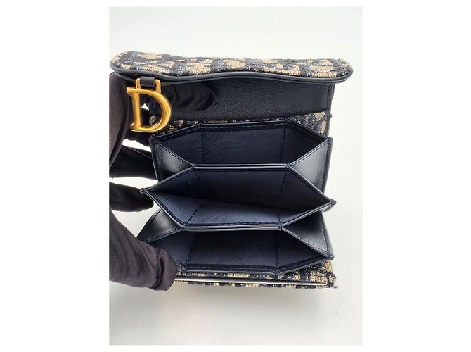 Dior Oblique Saddle Accordion Kartenetui - Ansicht 12