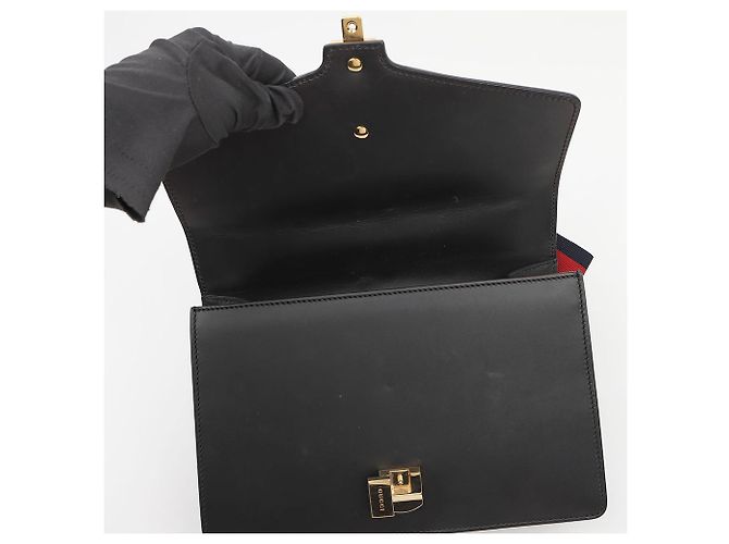 Gucci Picca borsa tote a spalla nera - vista 8