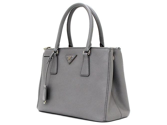 Prada Borsa Tote e Borsa a Tracolla Saffiano Lux Medium - vista 3