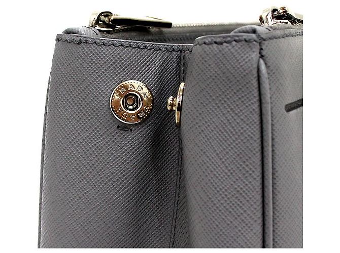 Prada Borsa Tote e Borsa a Tracolla Saffiano Lux Medium - vista 9