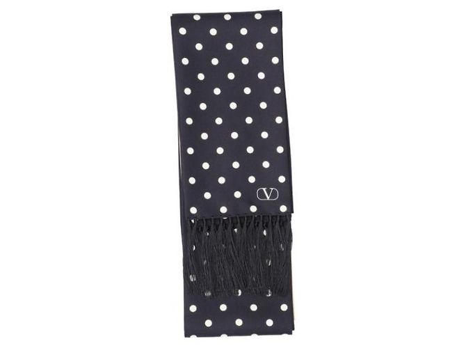 Valentino Foulard in seta a pois - vista 5