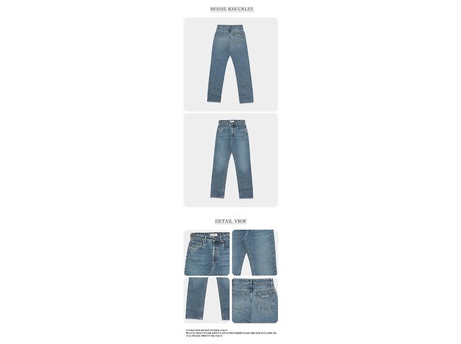Miu Miu Pantalones de denim rectos para mujer - vista 3