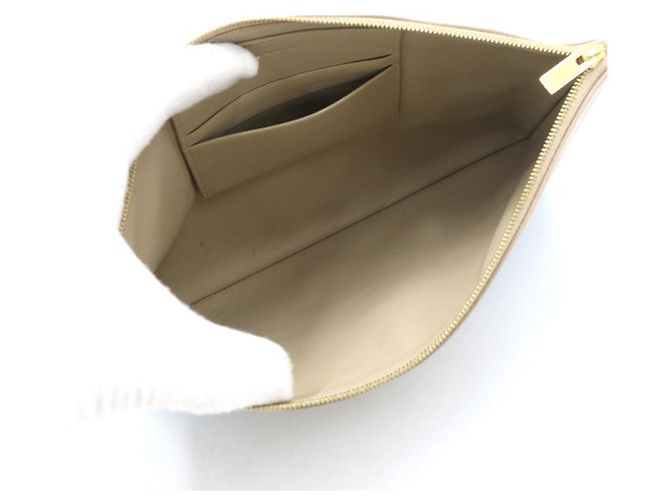 Céline Clutch in pelle di agnello bicolore - vista 4