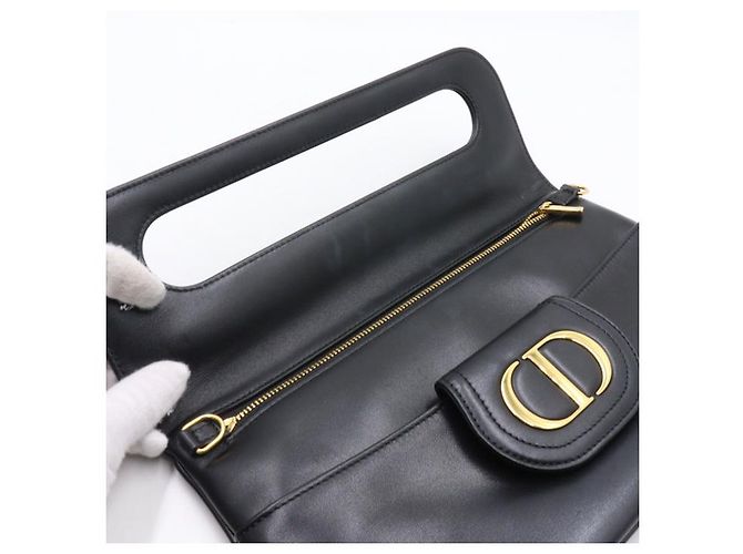 Dior Clutch Double Medium e Borsa a Tracolla con Catena Dorata Crossbody - vista 5