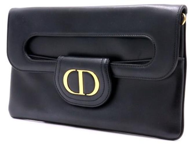 Dior Clutch Double Medium e Borsa a Tracolla con Catena Dorata Crossbody - vista 7