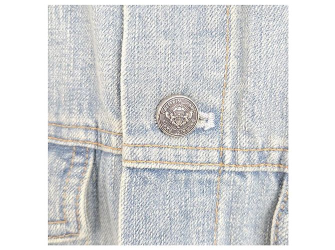 Balmain Vintage Distressed Denim Jacke - Ansicht 11