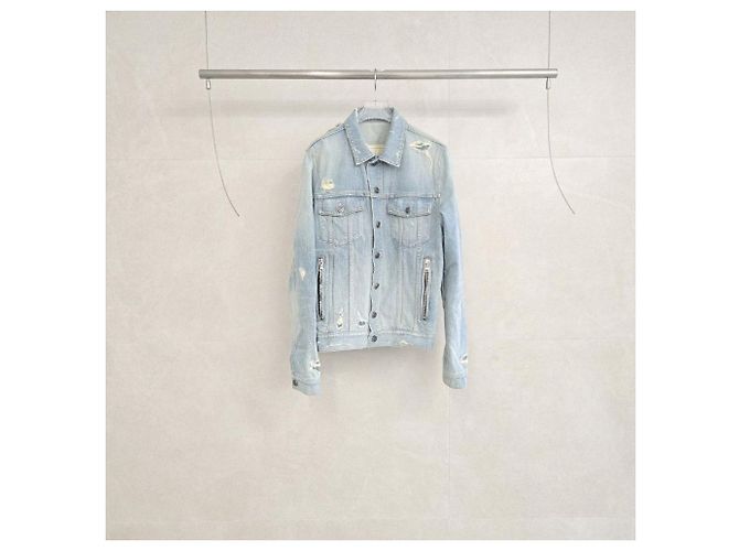 Balmain Vintage Distressed Denim Jacke - Ansicht 3