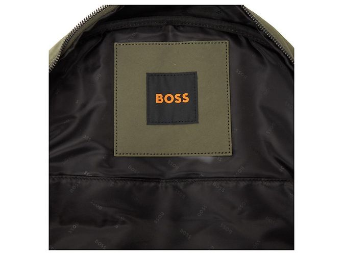Zaino Eric Hugo Boss verde da uomo - vista 7