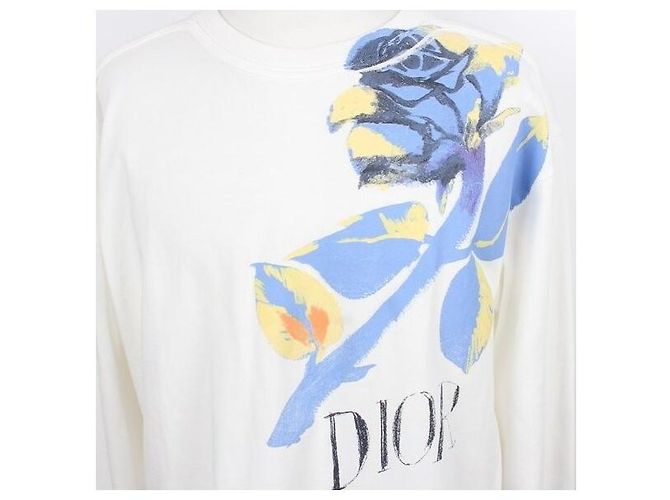 Dior Alexander Foxston Sweatshirt mit Blumenprint - Ansicht 6