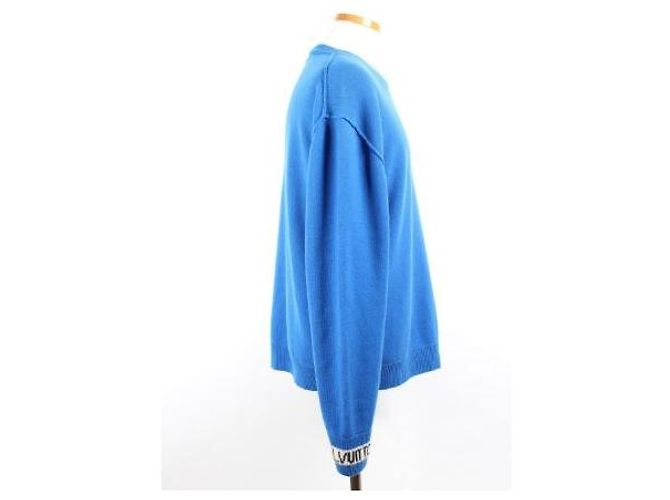 Louis Vuitton Strickpullover aus Kaschmir Blau - Ansicht 8
