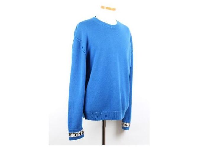 Louis Vuitton Strickpullover aus Kaschmir Blau - Ansicht 9
