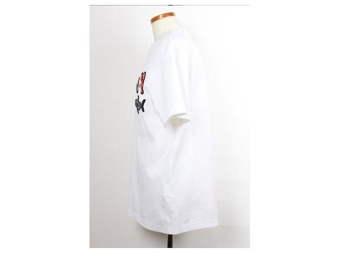 Louis Vuitton Kurzarm-T-Shirt mit Perlen-Tieren und Monogramm - Ansicht 3