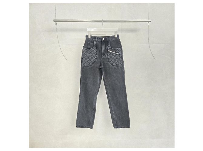 Pantalones de denim negros Isabel Marant - vista 2