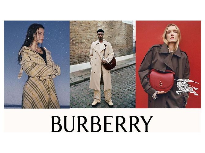 Burberry Klassischer karierter Wollpullover mit Rundhalsausschnitt (Beige) - Ansicht 2
