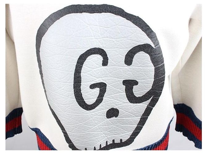 Gucci Skull Neopren-Sweatshirt - Ansicht 5