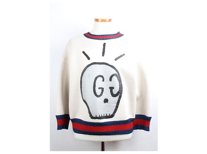 Gucci Skull Neopren-Sweatshirt - Ansicht 7