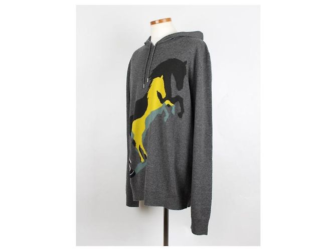 Hermès Pull à capuche Ches Shadow en cachemire - vue 2