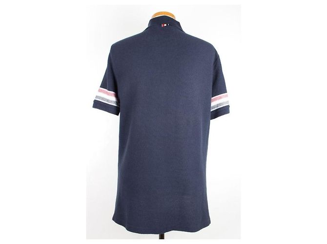 Thom Browne Texturiertes Baumwoll-Poloshirt - Ansicht 4