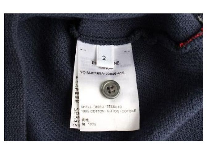 Thom Browne Texturiertes Baumwoll-Poloshirt - Ansicht 6
