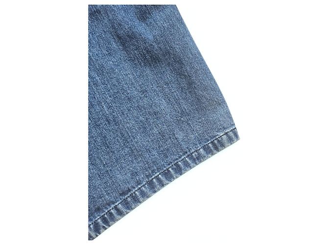 Prada Sovracamicia in denim Triangle Blue Giacca da uomo - vista 6