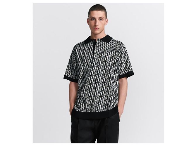 Dior Oblique Jacquard-Poloshirt - Ansicht 3