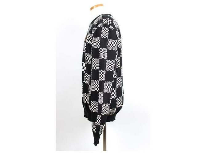 Louis Vuitton Distorted Damier Rundhals-Strickpullover - Ansicht 3