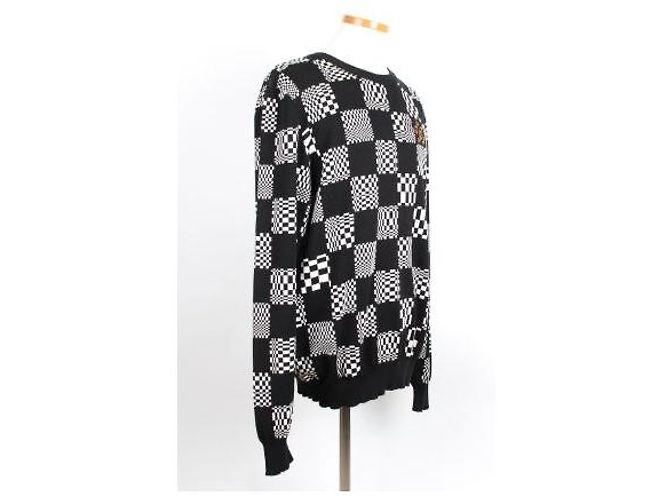Louis Vuitton Distorted Damier Rundhals-Strickpullover - Ansicht 6