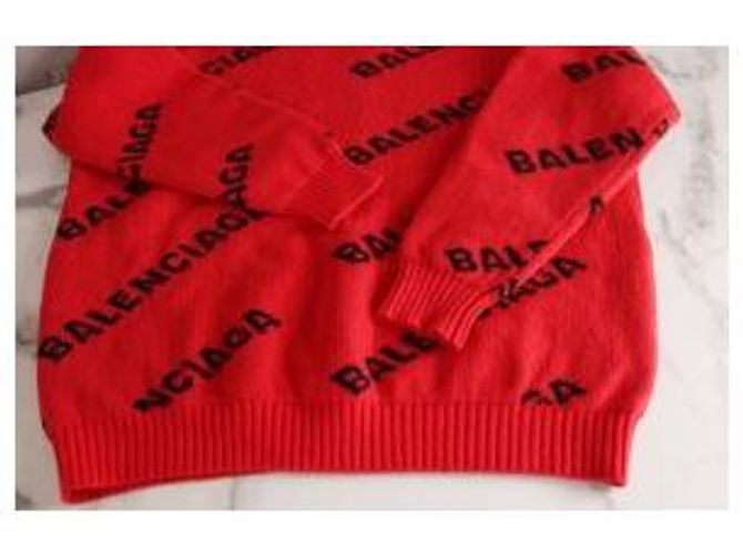 Balenciaga Multi-Logo Strickpullover - Ansicht 6