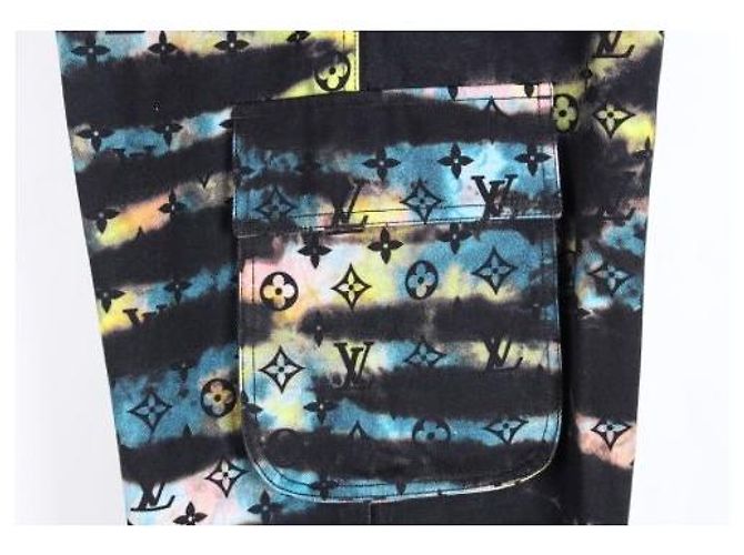 Louis Vuitton Monogram Tie-Dye Cargo Denim Hose - Ansicht 6