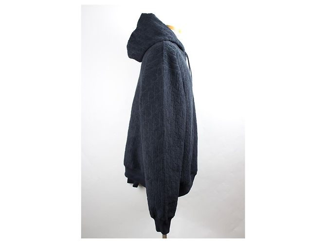 Dior Terry Oblique Hoodie Navy XL - Ansicht 12