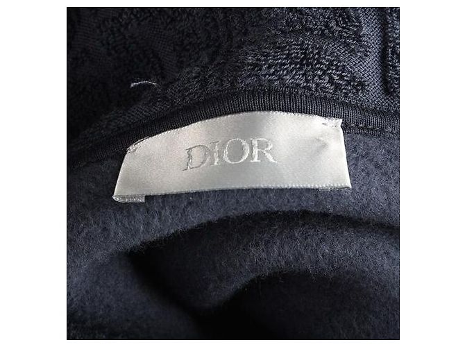 Dior Terry Oblique Hoodie Navy XL - Ansicht 13
