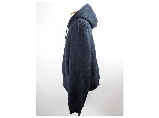 Dior Terry Oblique Hoodie Navy XL - Ansicht 3