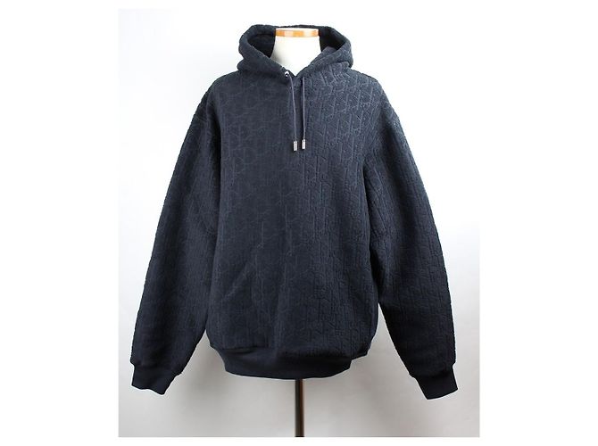 Dior Terry Oblique Hoodie Navy XL - Ansicht 8
