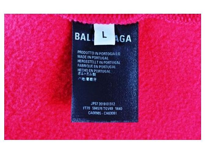 Balenciaga Paris Hoodie mit besticktem Logo - Ansicht 9