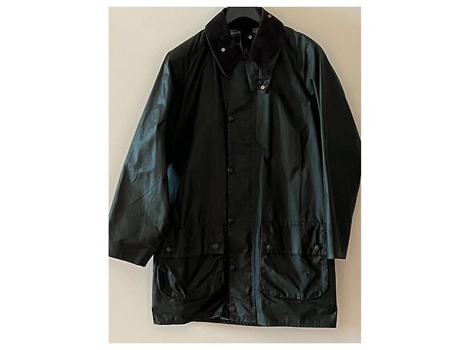 Barbour Chaqueta Gamefair de algodón verde - vista 3