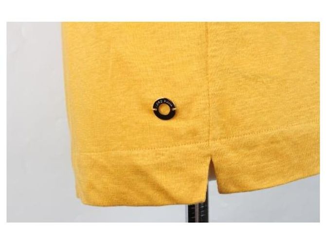 Loro Piana Angeri Kurzarm-Strick in Sunny Yellow - Ansicht 7