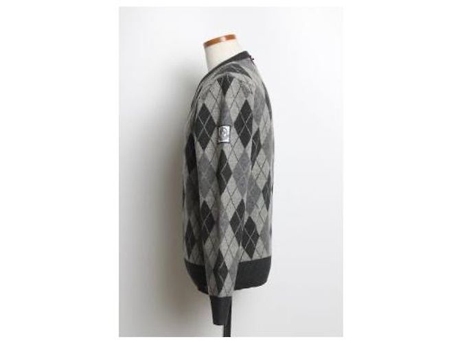 Moncler Argyle V-Ausschnitt Strickgröße - Ansicht 2