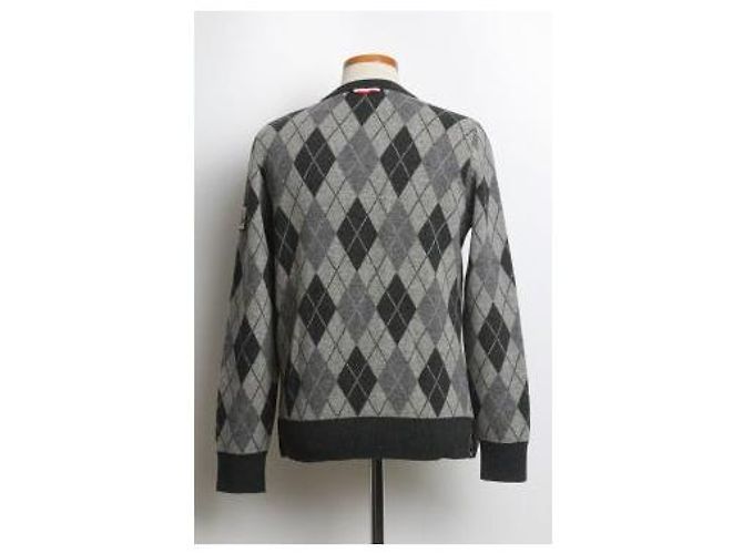 Moncler Argyle V-Ausschnitt Strickgröße - Ansicht 3