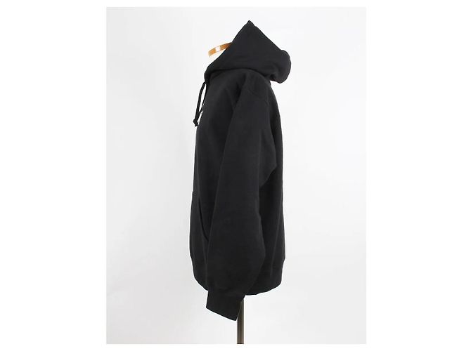Burberry Box Logo Fleece Hoodie Black - Ansicht 3