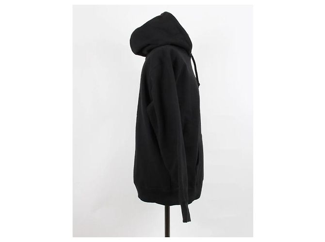Burberry Box Logo Fleece Hoodie Black - Ansicht 4