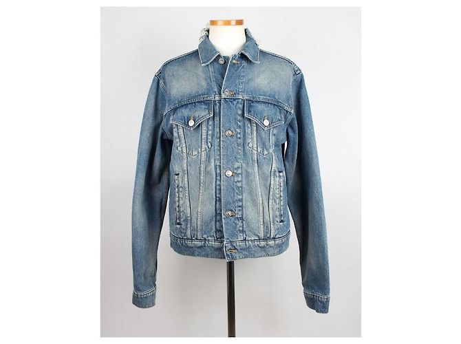 Balenciaga Wave Logo Denim Jacke Größe - Ansicht 2